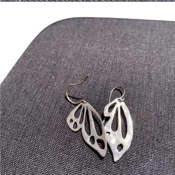 Butterfly wing earrings Handmade on Maui - Picture 2 of 6